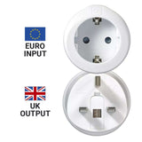 Go Travel EU-UK Adaptor Default Title #- 53 Degrees North 