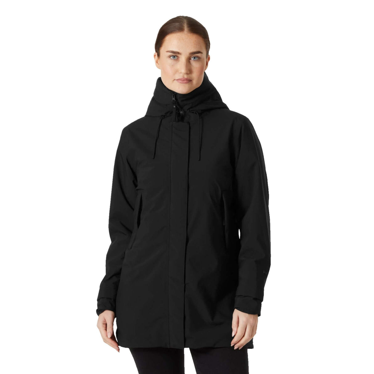 Helly Hansen Women's Victoria Insulated Mid Rain Jacket Black / X-Small-Black / Small-Black / Medium-Black / Large-Black / X-Large #- 53 Degrees North 