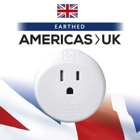 Go Travel USA-UK Adaptor Default Title #- 53 Degrees North 
