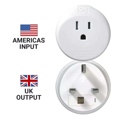 Go Travel USA-UK Adaptor Default Title #- 53 Degrees North 