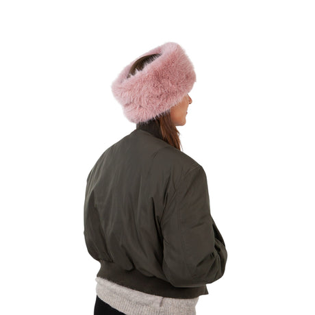 Barts Morade Faux Fur Headband Blue-Pink-Lilac #- 53 Degrees North 