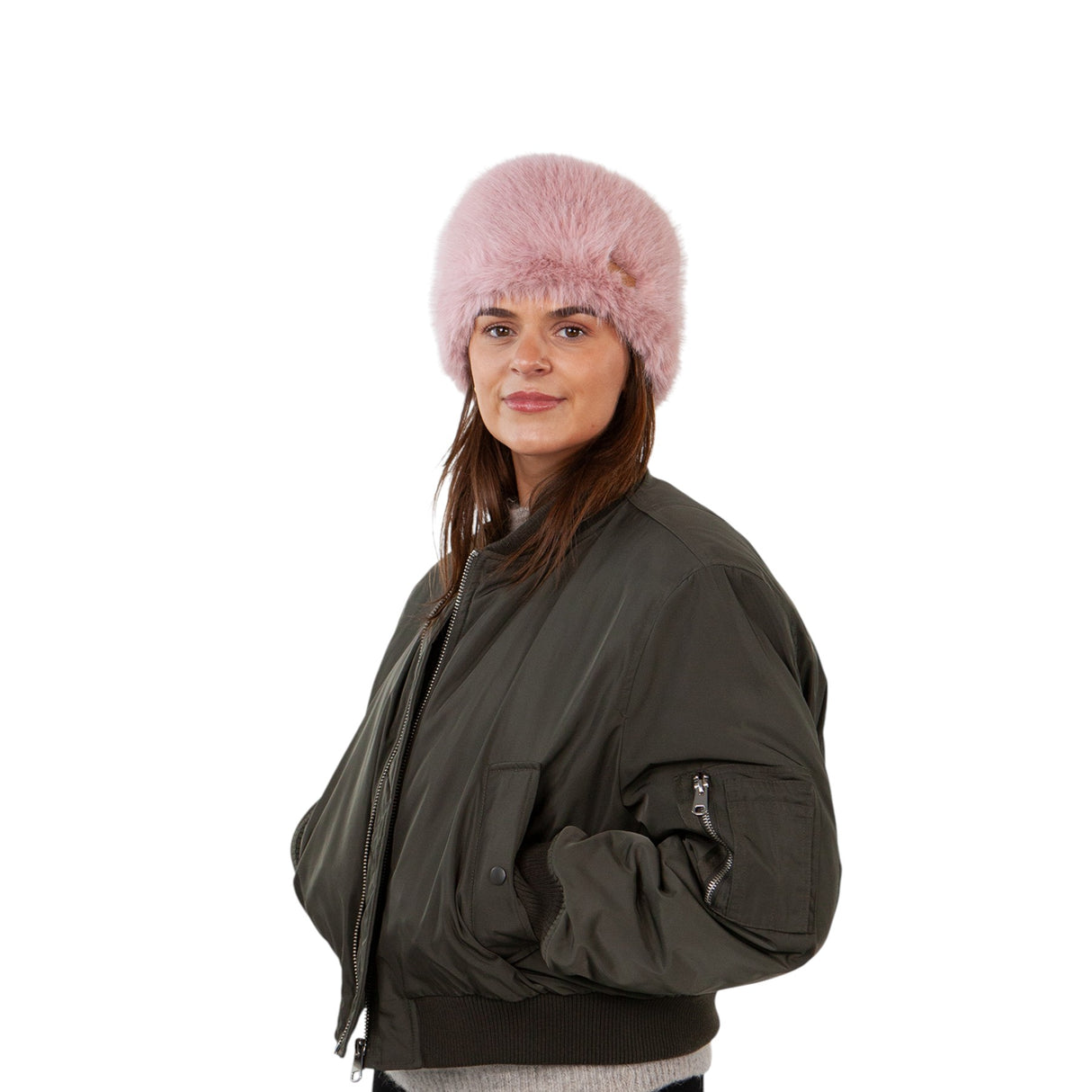 Barts Morade Faux Fur Headband Blue-Pink-Lilac #- 53 Degrees North 