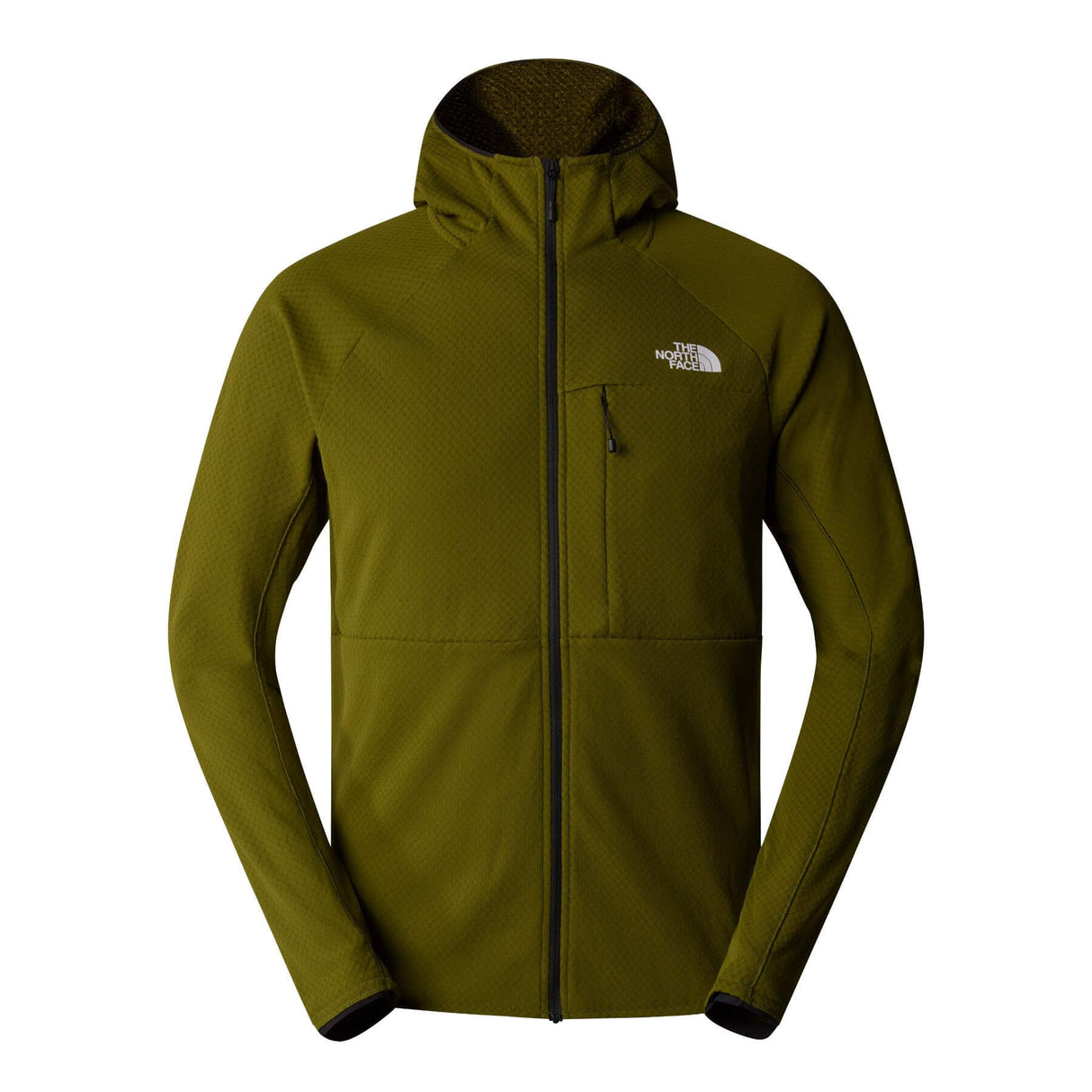 The North Face Men's Summit Futurefleece Full Zip Hooded Fleece Jacket TNF Black / Small-TNF Black / Medium-TNF Black / Large-TNF Black / X-Large-Forest Olive / Small #- 53 Degrees North 