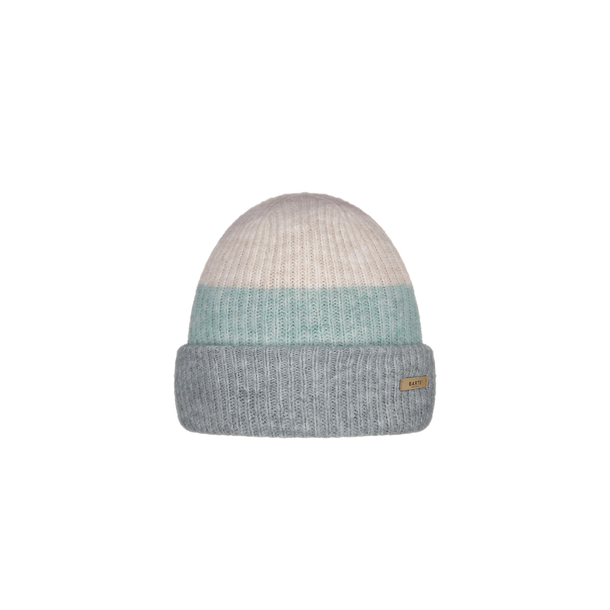 Barts Suzam Beanie Heather Grey-Blue-Rose #- 53 Degrees North 