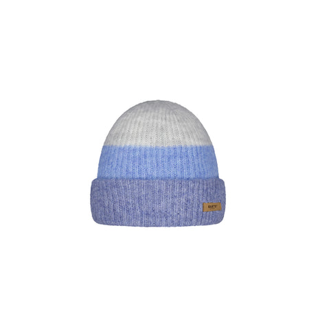 Barts Suzam Beanie Heather Grey-Blue-Rose #- 53 Degrees North 