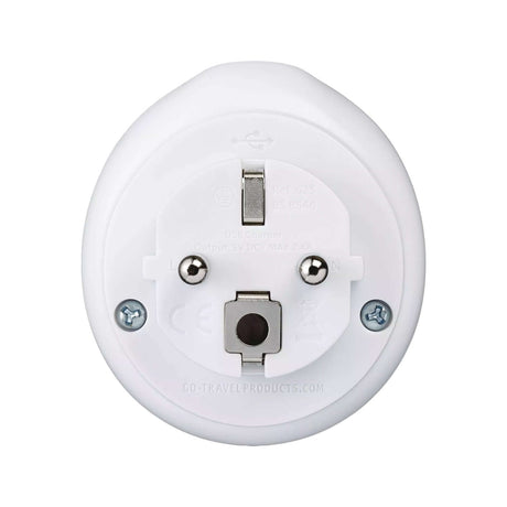 Go Travel UK-EU Adaptor + USB Default Title #- 53 Degrees North 