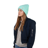 Barts Wellawaya Beanie Water Blue-Cream #- 53 Degrees North 