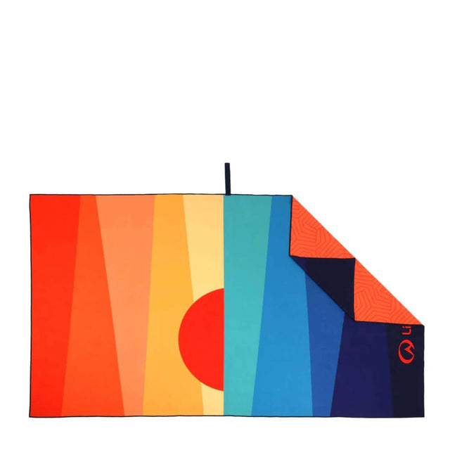 Lifeventure Recycled SoftFibre Towel Giant Teal-Sun #- 53 Degrees North 