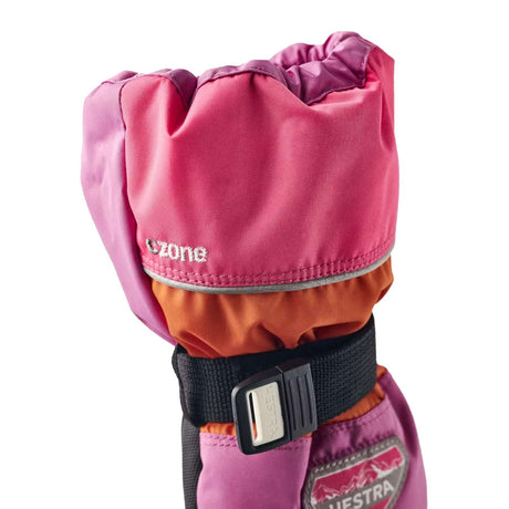 Hestra Kids' CZone Mitts Black / Age 4-5-Black / Age 6-7-Black / Age 8-9-Black / Age 10-11-Cerise Multi / Age 4-5 #- 53 Degrees North 