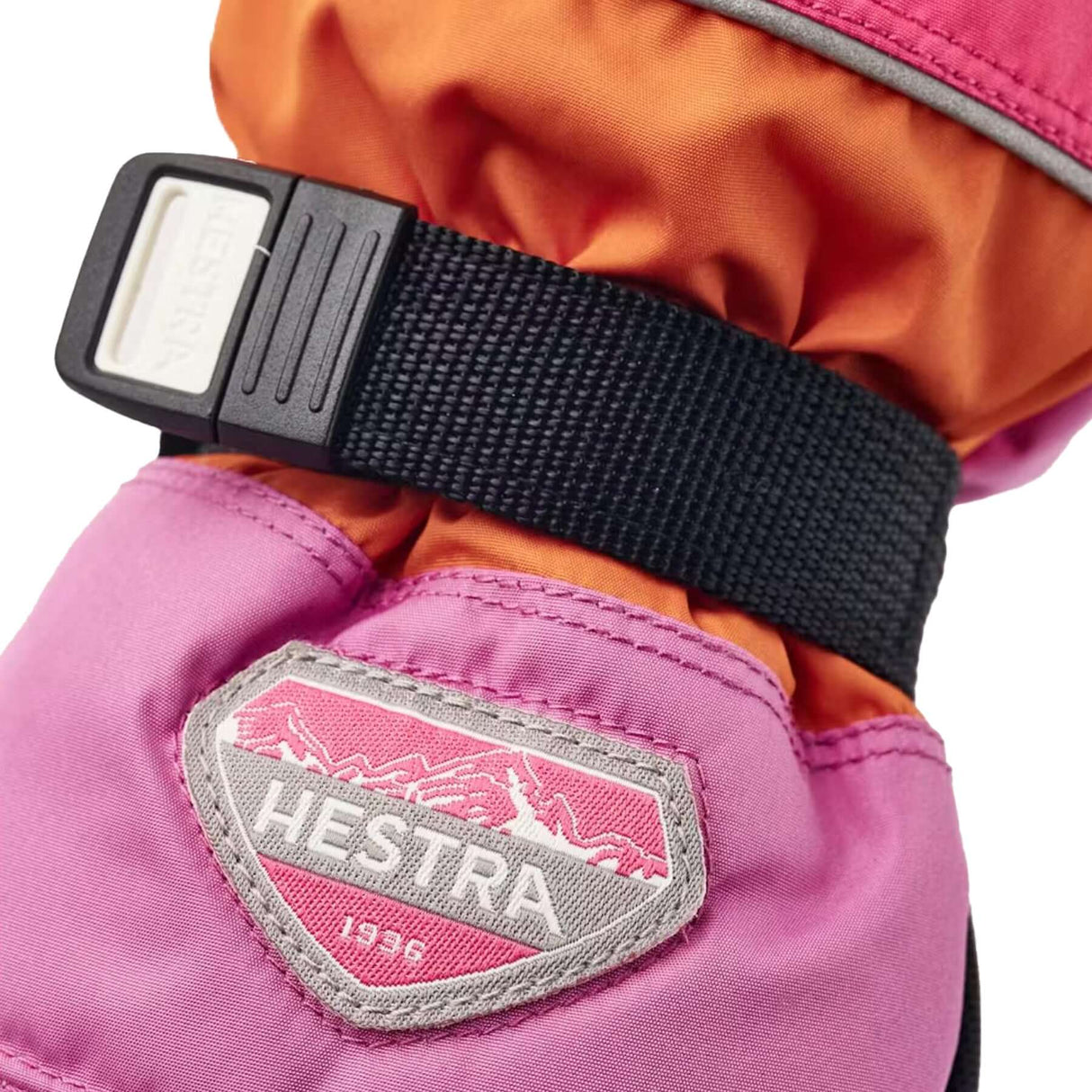 Hestra Kids' CZone Mitts Black / Age 4-5-Black / Age 6-7-Black / Age 8-9-Black / Age 10-11-Cerise Multi / Age 4-5 #- 53 Degrees North 