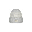 Barts Negomba Stretchy Beanie Heather Grey-Orchid #- 53 Degrees North 