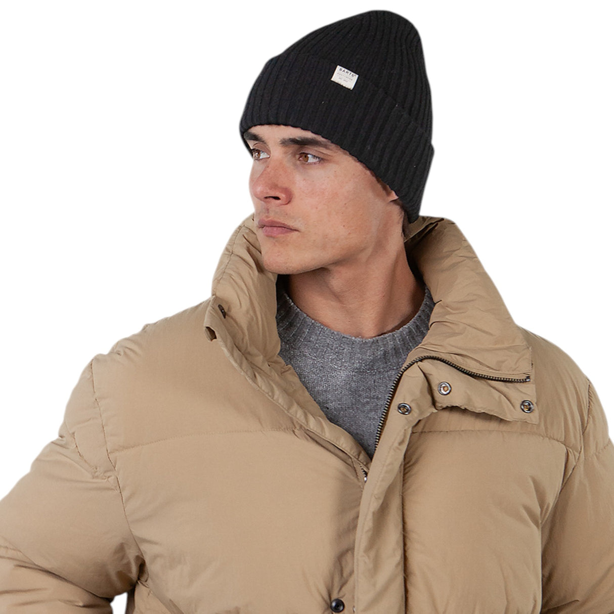 Barts Habarana Beanie Black-Cobalt-Cedar-Mauve #- 53 Degrees North 