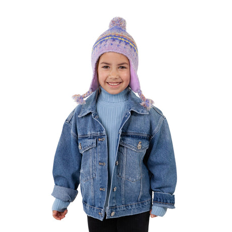 Barts Kids' Carinas Earflap Lilac / 53cm-55cm #- 53 Degrees North 