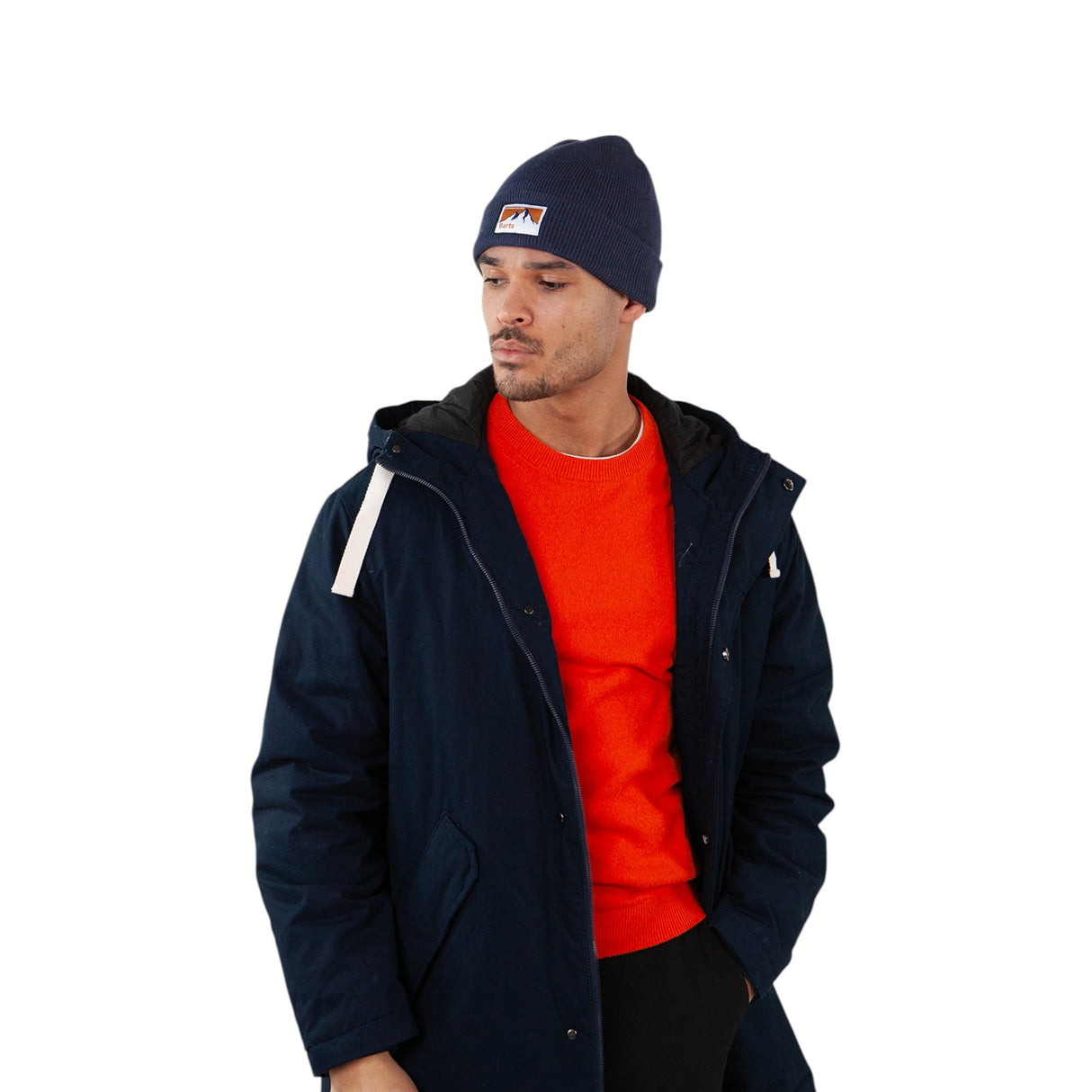 Barts Valgers Beanie Navy-Blue #- 53 Degrees North 