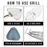 Light My Fire Grandpa's Firegrill | 53 Degrees North