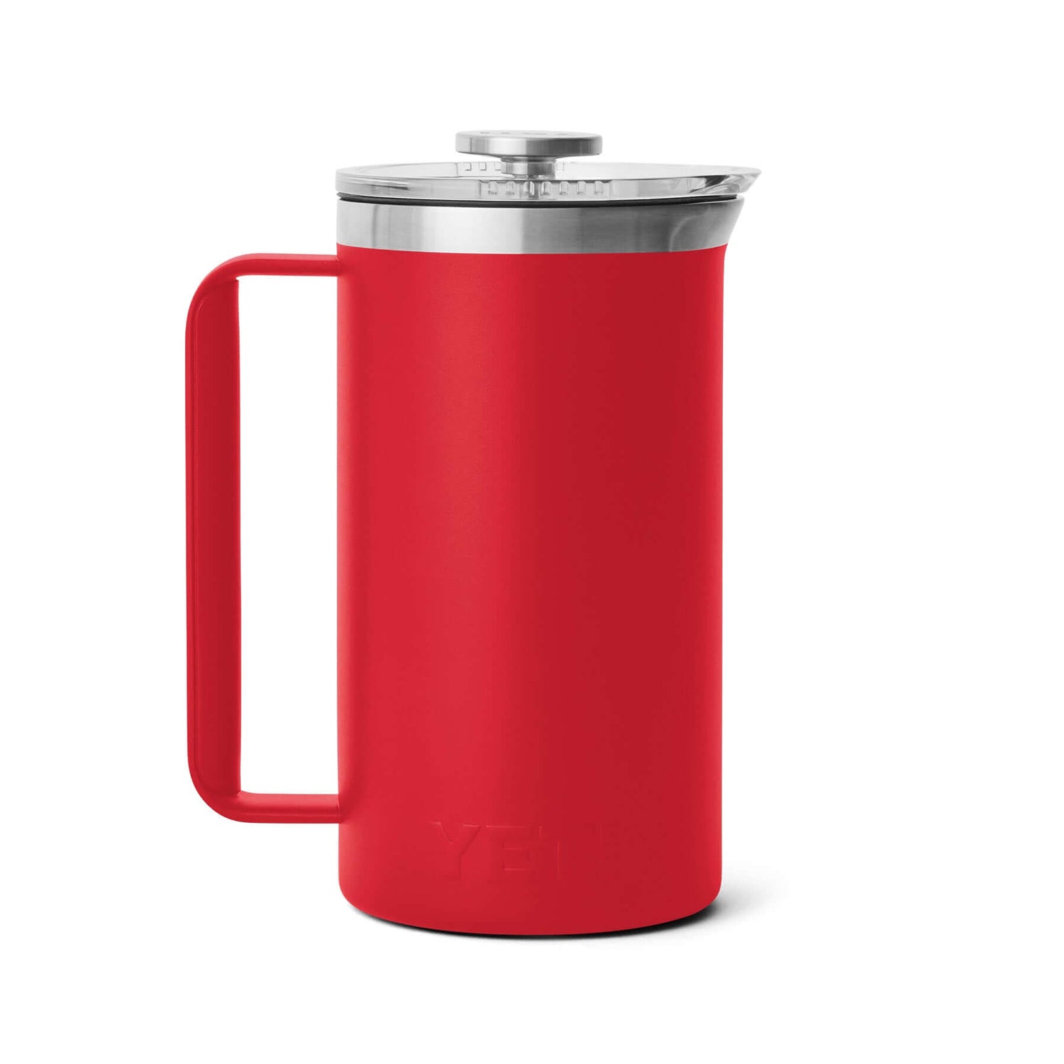 YETI Rambler French Press 34oz Black Forest Green-Tropical Pink-Navy-Rescue Red-White #- 53 Degrees North 