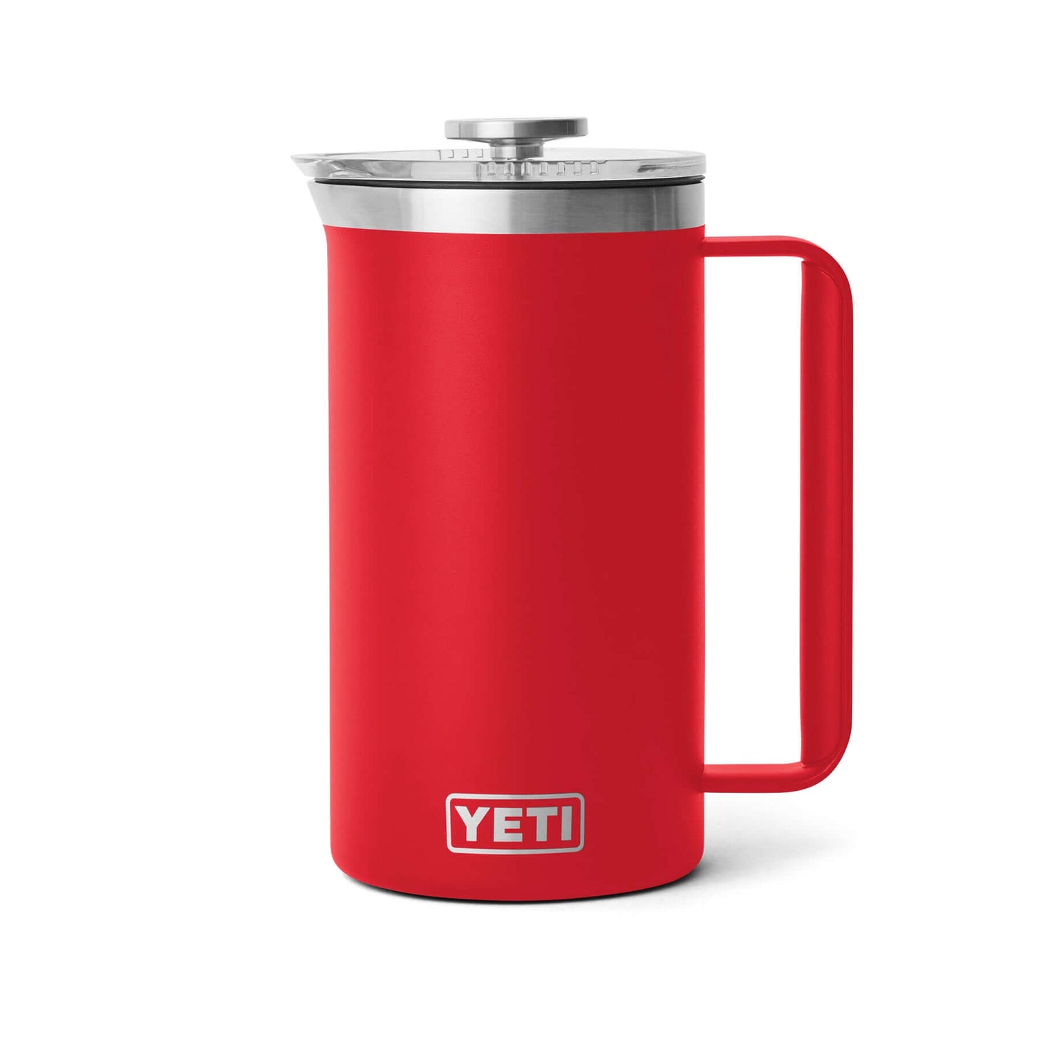 YETI Rambler French Press 34oz Black Forest Green-Tropical Pink-Navy-Rescue Red-White #- 53 Degrees North 