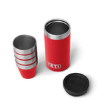 YETI Shot Glasses with Carrying Case Black-Rescue Red-White #- 53 Degrees North 