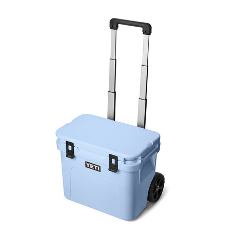 YETI Roadie 32 Wheeled Cool Box Big Sky Blue-Firefly Yellow-Charcoal-Navy #- 53 Degrees North 
