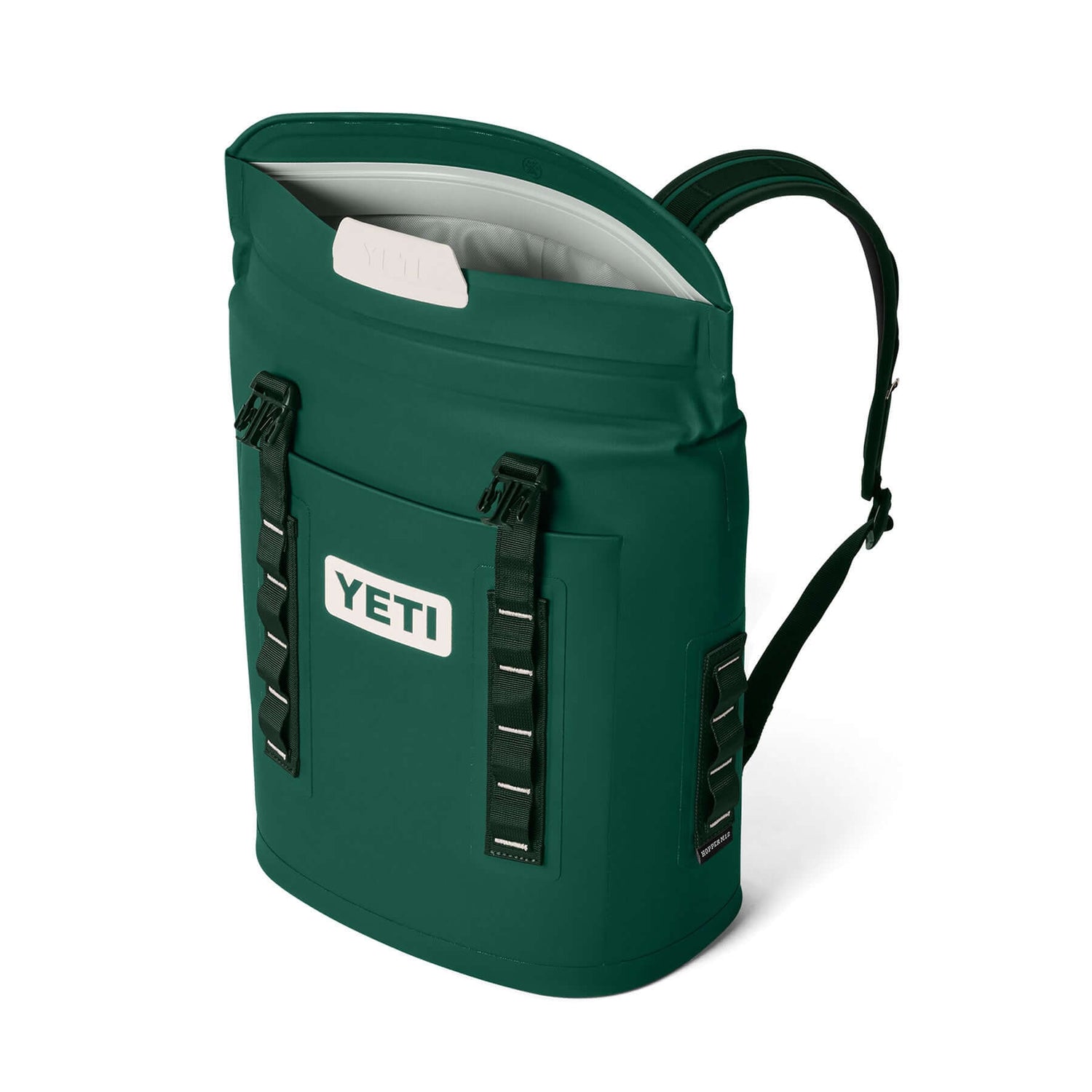 YETI Hopper M12 Backpack Soft Cooler Navy-Black Forest Green-Black #- 53 Degrees North 