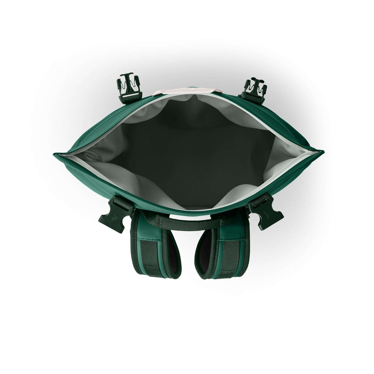 YETI Hopper M12 Backpack Soft Cooler Navy-Black Forest Green-Black #- 53 Degrees North 