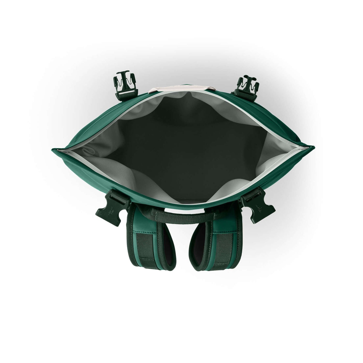 YETI Hopper M12 Backpack Soft Cooler Navy-Black Forest Green-Black #- 53 Degrees North 