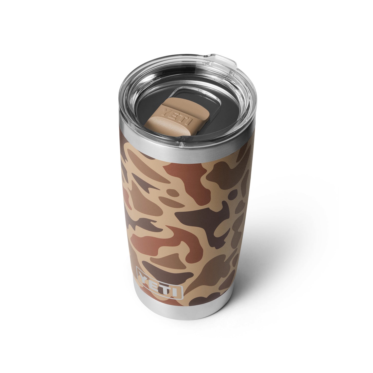 YETI Rambler 20 oz (591 ml) Tumbler Moon Dust-Wetlands Camo-Black Forest Green-Cherry Blossom-Ultramarine #- 53 Degrees North 