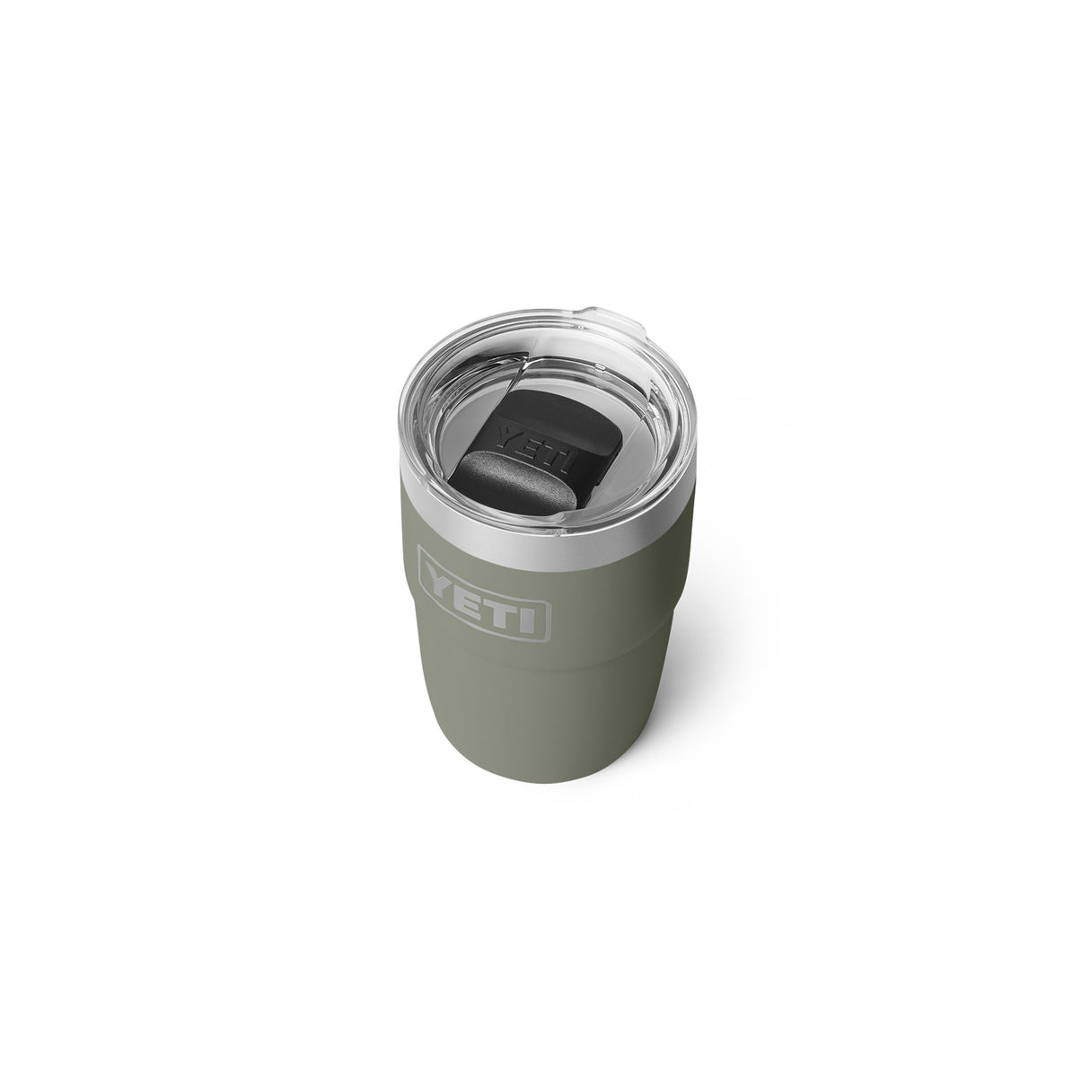 YETI Rambler 8 oz (237 ml) Ceramic Lined Stackable Cup Olive/King Crab Orange - 53 Degrees North