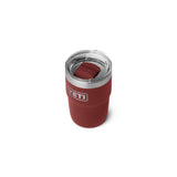 YETI Rambler 8 oz (237 ml) Ceramic Lined Stackable Cup Olive/King Crab Orange - 53 Degrees North