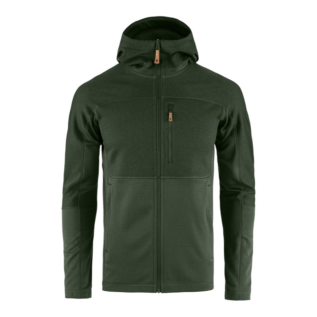 Fjällräven Men's Abisko Trail Fleece Jacket Deep Forest / Small - 53 Degrees North