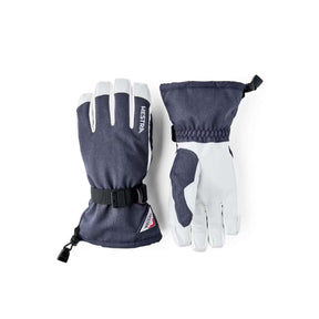 Hestra Men's Powder Gauntlets Navy/Offwhite / Small-Navy/Offwhite / Medium-Navy/Offwhite / Large-Navy/Offwhite / X-Large #- 53 Degrees North 
