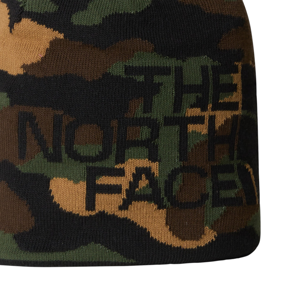 The North Face Reversible Highline Beanie TNF Black/TNF Camo Print-TNF Black-Dusk Blue/Summit Navy #- 53 Degrees North 