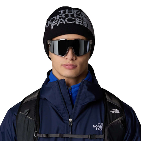 The North Face Reversible Highline Beanie TNF Black/TNF Camo Print-TNF Black-Dusk Blue/Summit Navy #- 53 Degrees North 
