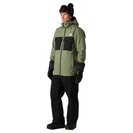 The North Face Men's Fourbarrel Triclimate Jacket Bark Mist/TNF Black / Small-Bark Mist/TNF Black / Medium-Bark Mist/TNF Black / Large-Bark Mist/TNF Black / X-Large-Bark Mist/TNF Black / XX-Large #- 53 Degrees North 
