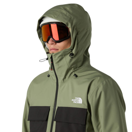 The North Face Men's Fourbarrel Triclimate Jacket Bark Mist/TNF Black / Small-Bark Mist/TNF Black / Medium-Bark Mist/TNF Black / Large-Bark Mist/TNF Black / X-Large-Bark Mist/TNF Black / XX-Large #- 53 Degrees North 