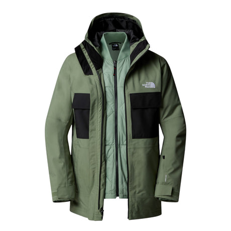 The North Face Men's Fourbarrel Triclimate Jacket Bark Mist/TNF Black / Small-Bark Mist/TNF Black / Medium-Bark Mist/TNF Black / Large-Bark Mist/TNF Black / X-Large-Bark Mist/TNF Black / XX-Large #- 53 Degrees North 