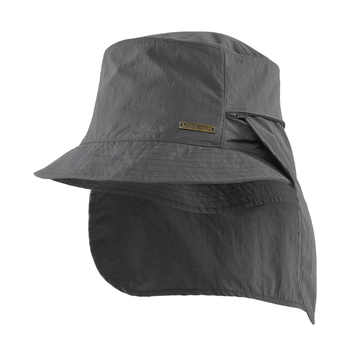 Trekmates Mojave Bucket Hat Ash / Small/Medium-Ash / Large/X-Large #- 53 Degrees North 