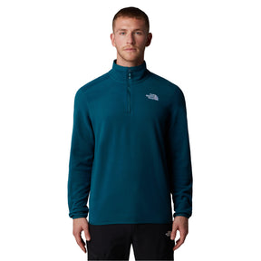 The North Face Men's 100 Glacier 1/4 Zip Fleece Pullover Midnight Petrol / Small-Midnight Petrol / Medium-Midnight Petrol / Large-Midnight Petrol / X-Large-Midnight Petrol / XX-Large #- 53 Degrees North 