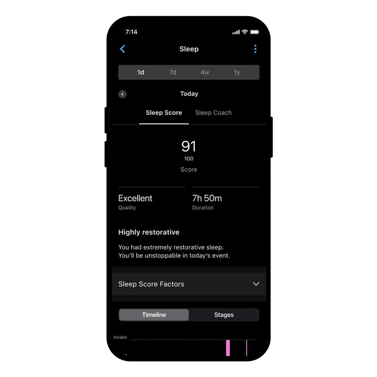 Garmin CIRQA Smart Band Black / Large/X-Large - 53 Degrees North