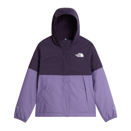 The North Face Girls' Warm Antora Rain Jacket Endless Dusk/Grounded Purple / Age 7-8 - 53 Degrees North