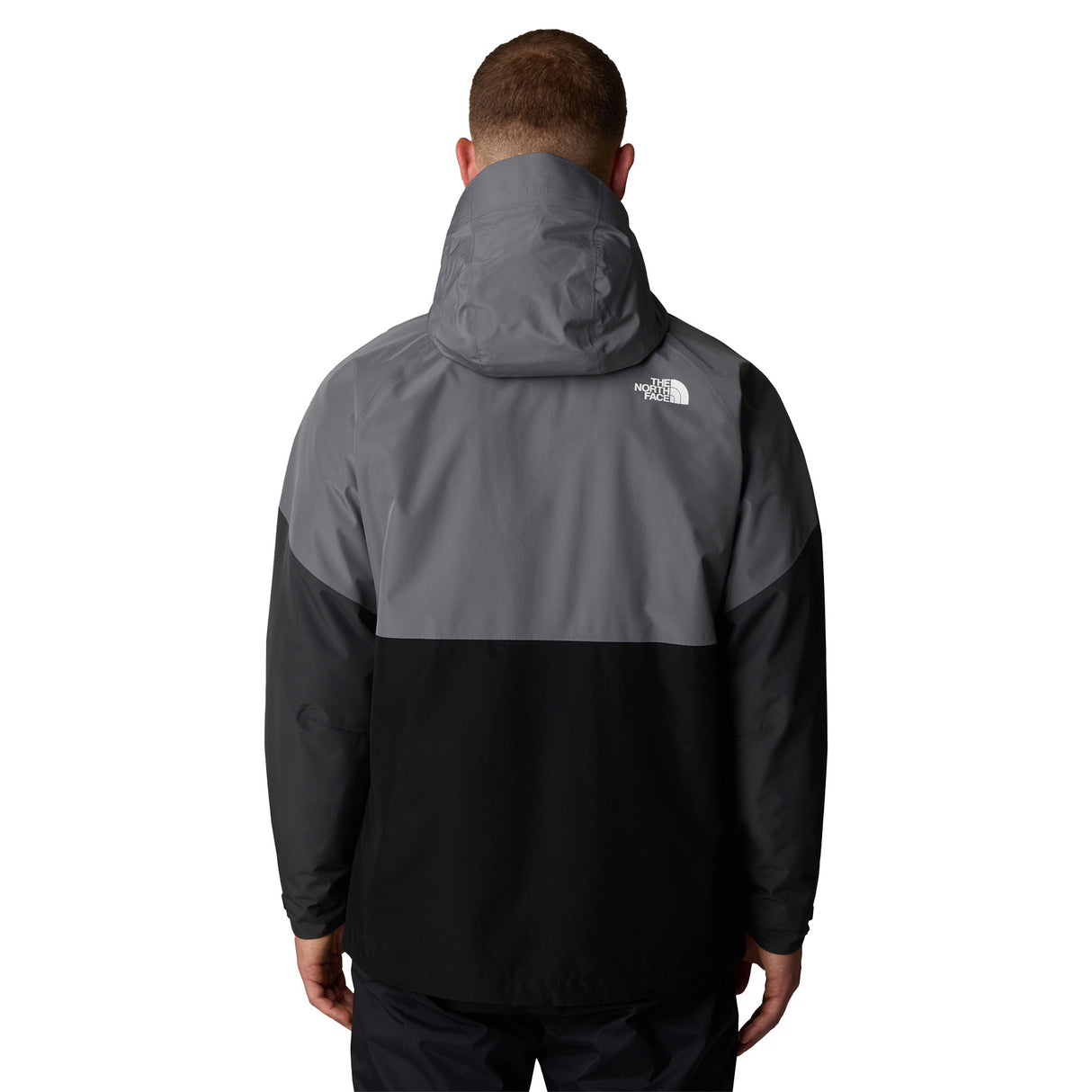 The North Face Men's Lightning Zip-In Waterproof Jacket Asphalt Grey/Mineral Ink / Small-Asphalt Grey/Mineral Ink / Medium-Asphalt Grey/Mineral Ink / Large-Asphalt Grey/Mineral Ink / X-Large-Asphalt Grey/Mineral Ink / XX-Large #- 53 Degrees North 