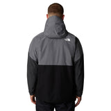 The North Face Men's Lightning Zip-In Waterproof Jacket Asphalt Grey/Mineral Ink / Small-Asphalt Grey/Mineral Ink / Medium-Asphalt Grey/Mineral Ink / Large-Asphalt Grey/Mineral Ink / X-Large-Asphalt Grey/Mineral Ink / XX-Large #- 53 Degrees North 