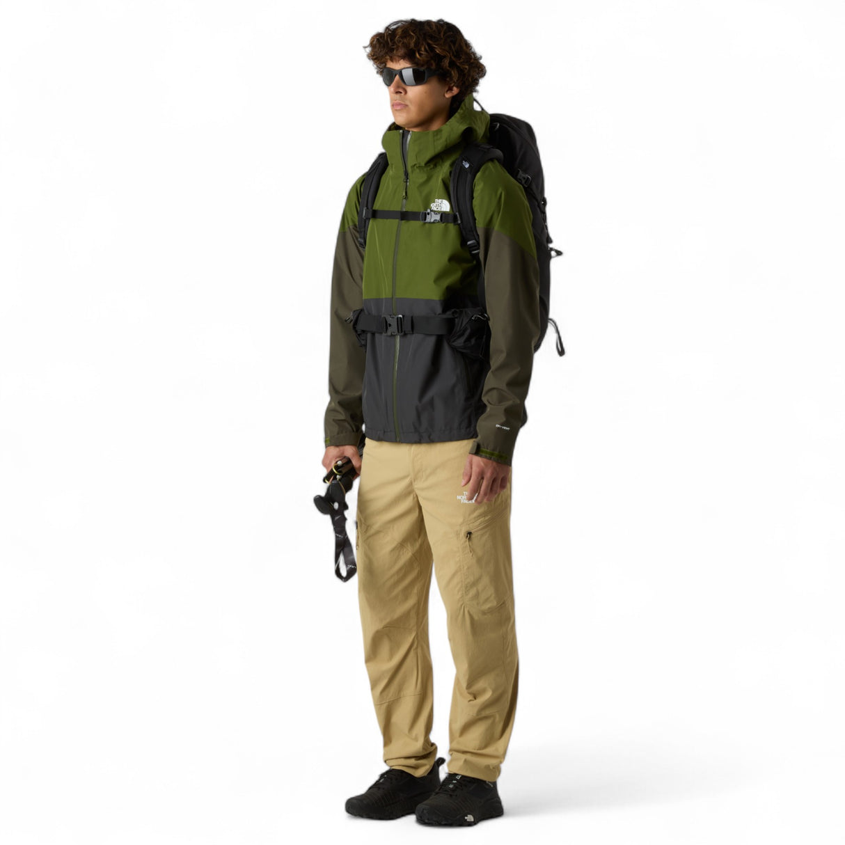 The North Face Men's Lightning Zip-In Waterproof Jacket Asphalt Grey/Mineral Ink / Small-Asphalt Grey/Mineral Ink / Medium-Asphalt Grey/Mineral Ink / Large-Asphalt Grey/Mineral Ink / X-Large-Asphalt Grey/Mineral Ink / XX-Large #- 53 Degrees North 