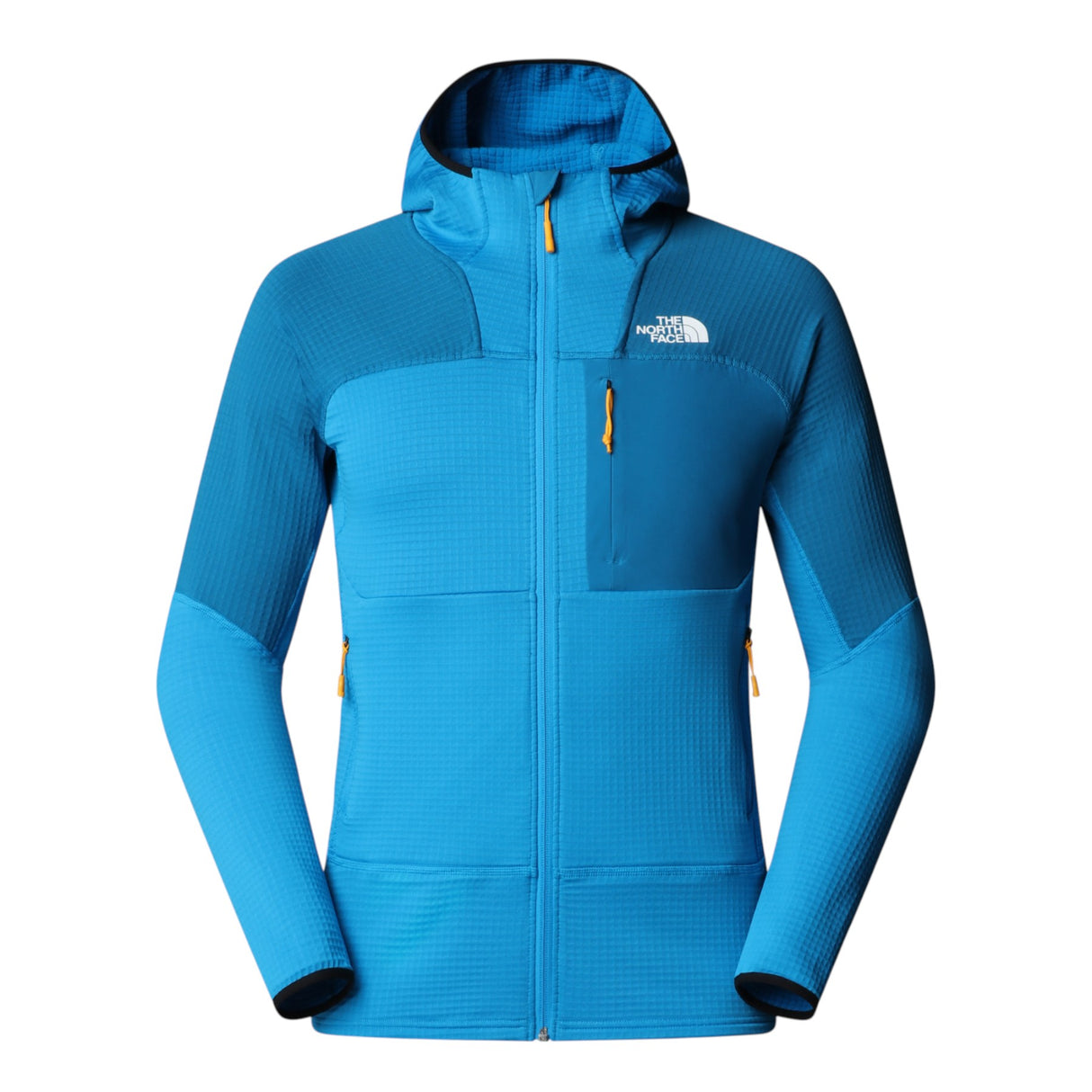 The North Face Men's Stormgap Powergrid Hooded Jacket Skyline Blue/Adriatic Blue / Small-Skyline Blue/Adriatic Blue / Medium-Skyline Blue/Adriatic Blue / Large-Skyline Blue/Adriatic Blue / X-Large-Skyline Blue/Adriatic Blue / XX-Large #- 53 Degrees North 