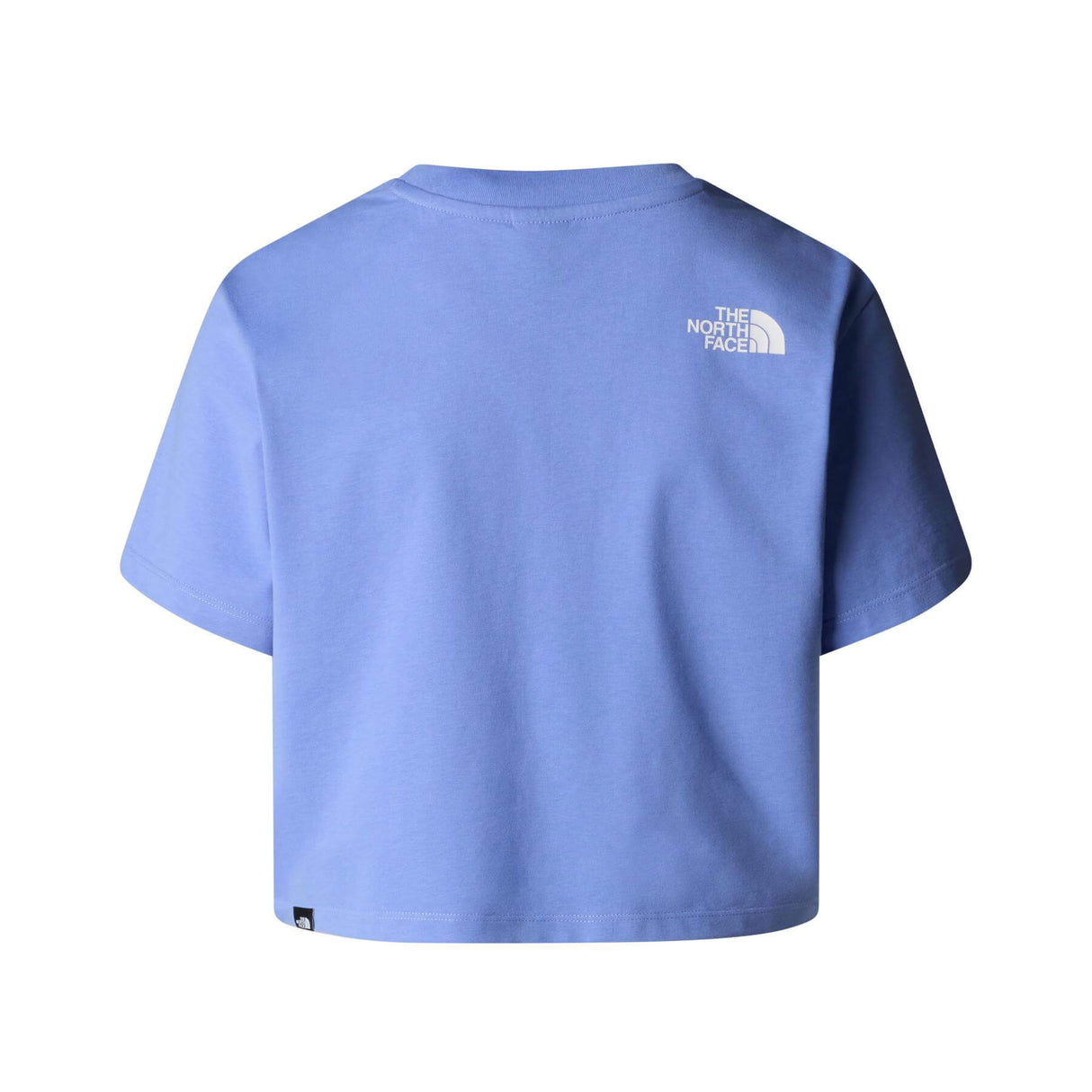 The North Face Women's Simple Dome Cropped Slim T-Shirt Virtual Blue / X-Small-Virtual Blue / Small-Virtual Blue / Medium-Virtual Blue / Large-Virtual Blue / X-Large #- 53 Degrees North 