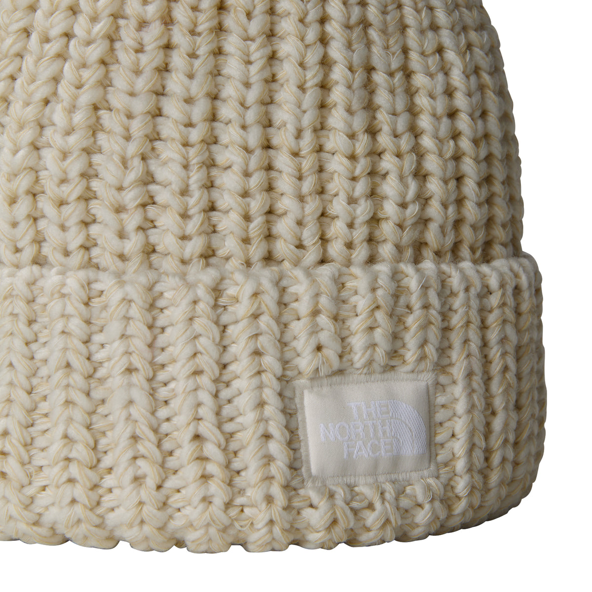 The North Face Cozy Chunky Cabin Beanie TNF Black/White Dune - 53 Degrees North