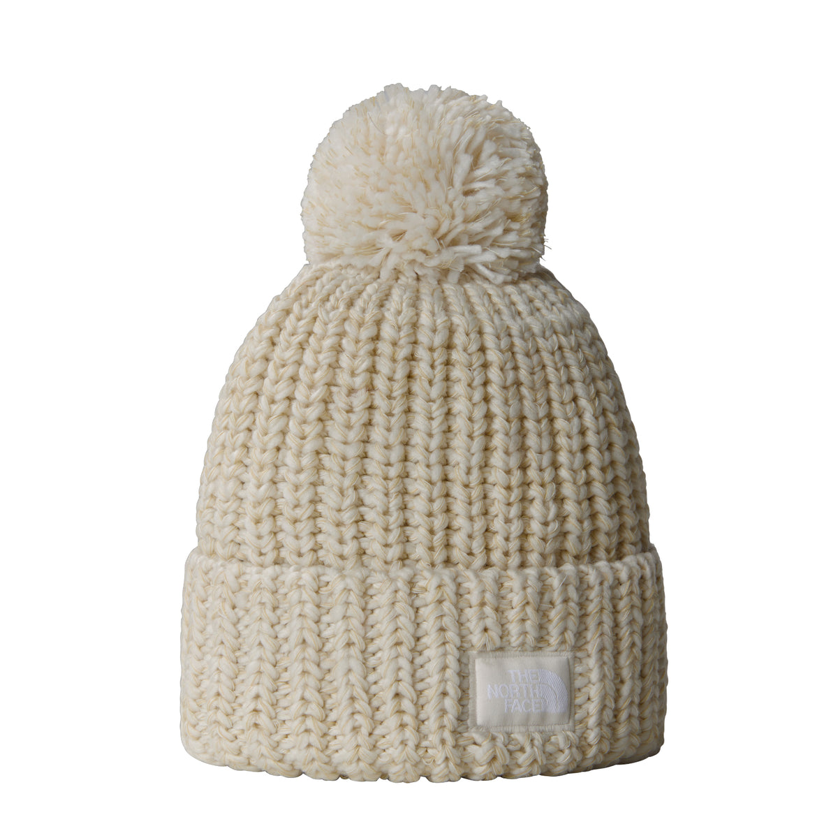 The North Face Cozy Chunky Cabin Beanie Gardenia White - 53 Degrees North