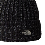 The North Face Cozy Chunky Cabin Beanie TNF Black/White Dune-Lite Lilac/Peak Purple #- 53 Degrees North 