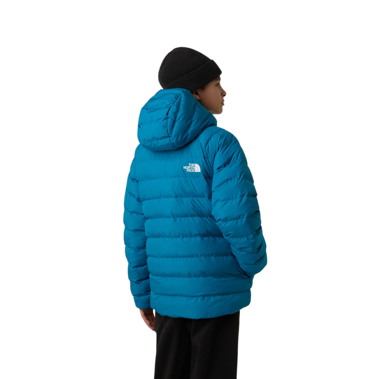 The North Face Boys' Reversible Perrito Hooded Jacket Dusk Blue / Age 5-6-Dusk Blue / Age 7-8-Dusk Blue / Age 9-10-Dusk Blue / Age 11-12-Dusk Blue / Age 14-16 #- 53 Degrees North 