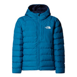 The North Face Boys' Reversible Perrito Hooded Jacket Dusk Blue / Age 5-6-Dusk Blue / Age 7-8-Dusk Blue / Age 9-10-Dusk Blue / Age 11-12-Dusk Blue / Age 14-16 #- 53 Degrees North 
